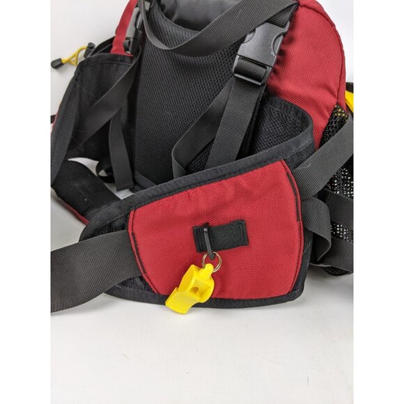 MountainSmith Fanny Pack Bag Waist Bag Red Black Yellow Hiking Trail Running - Picture 6 of 13